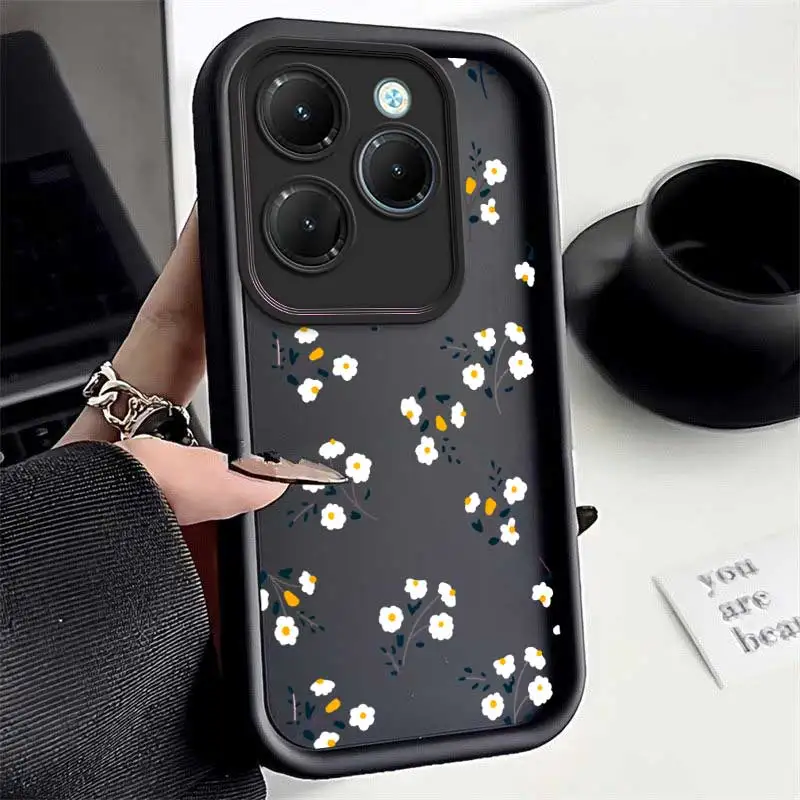 Hot40 Floral Shadows Sky Eye Ladder Phone Case For Infinix Hot 30 20 Tecno Camon 30 20 19 16 15 Pova 4 Pop 5 6 Cover