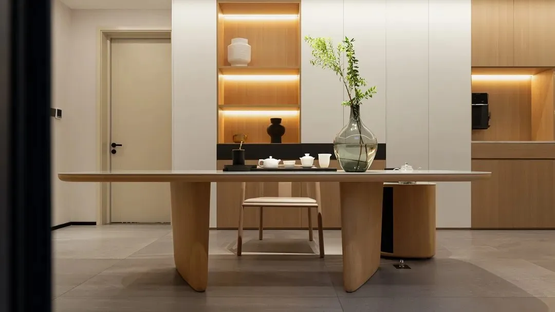 Spongde Furniture king size Set camera da letto Villa Sala progetti Design interno 3D Resazione 3D Design interno