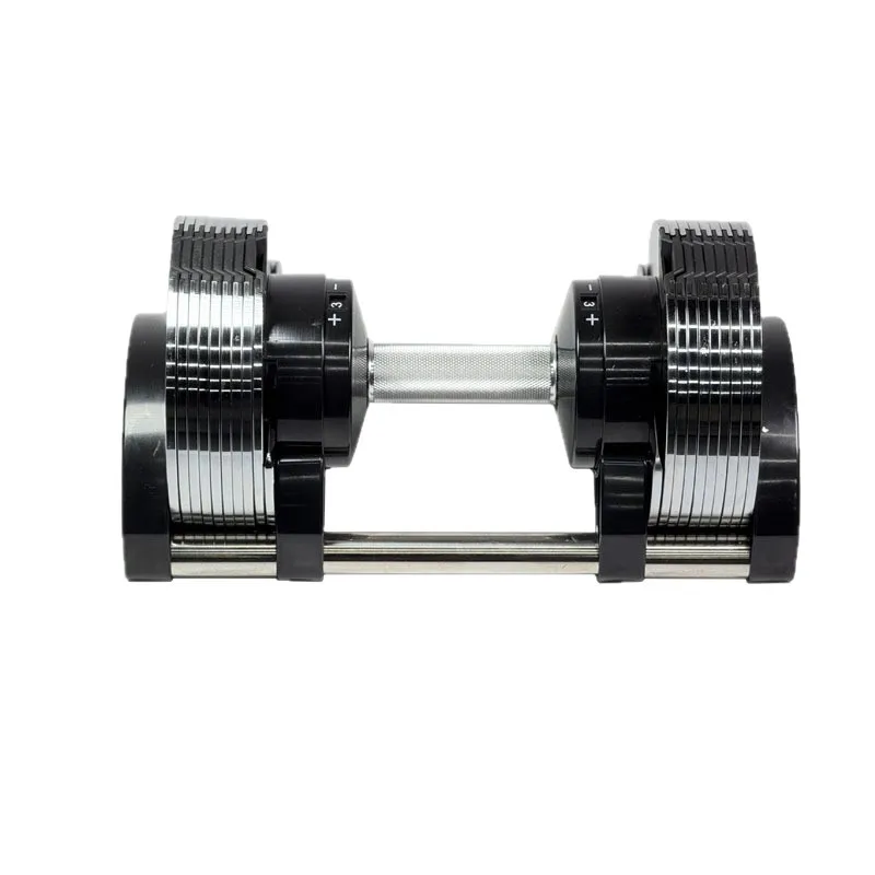 Adjustable Steel Dumbbell Set 32kg Pair Home Use Free Weights Fixed 1kg Increasement Weight Lifting Dumbbell