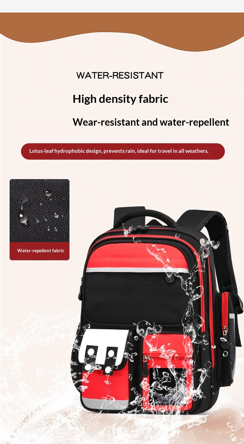Ransel Pola Astronot Tas Pelajar Kapasitas Besar untuk Anak-anak Pria Wanita - Tas Bahu Tas Hiking Perjalanan Multifungsi