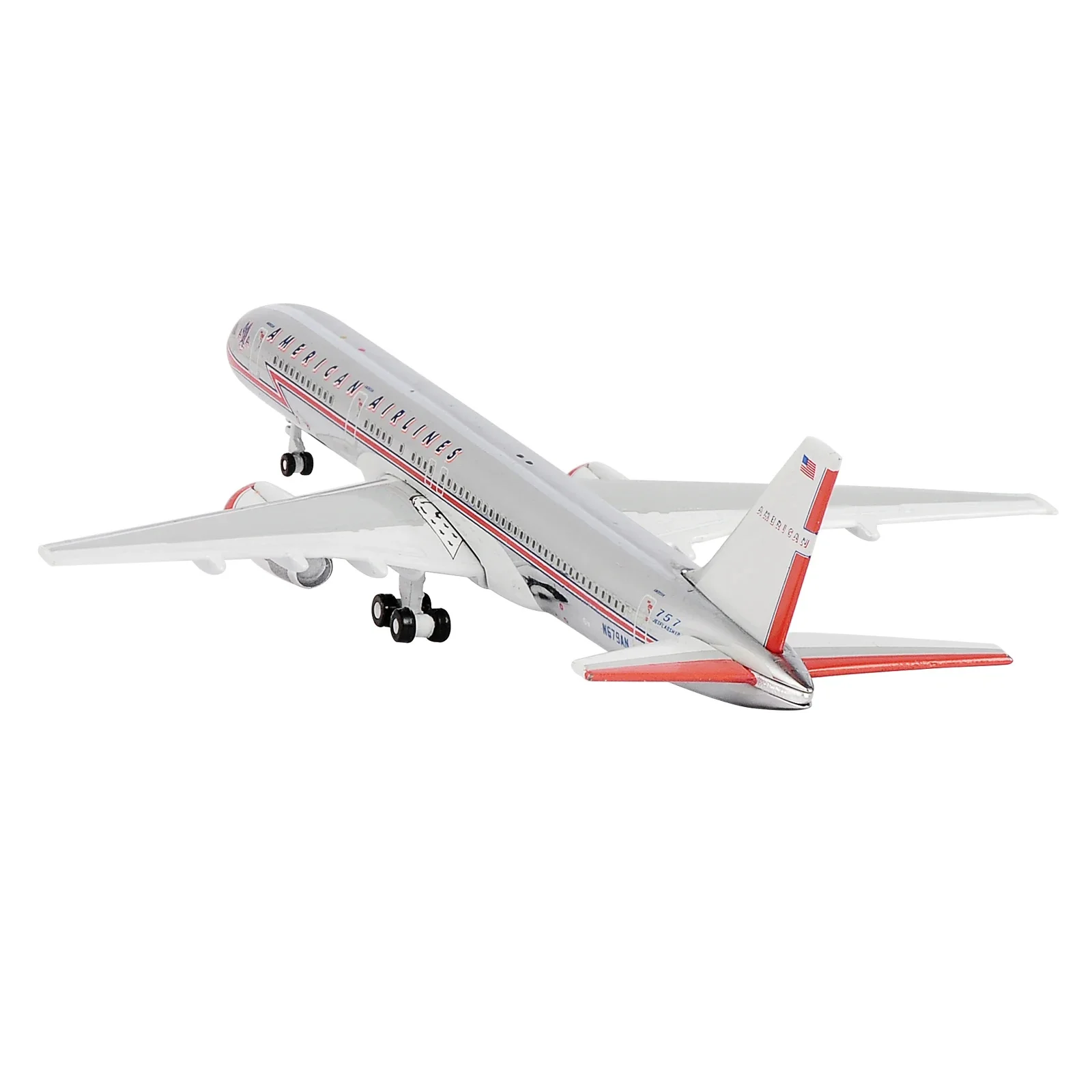 Avión Airbus de 500 a BOEING 757, escala 1: 200, troquel de aleación de precisión, modelo de avión de aviación, juguetes para niños para colección