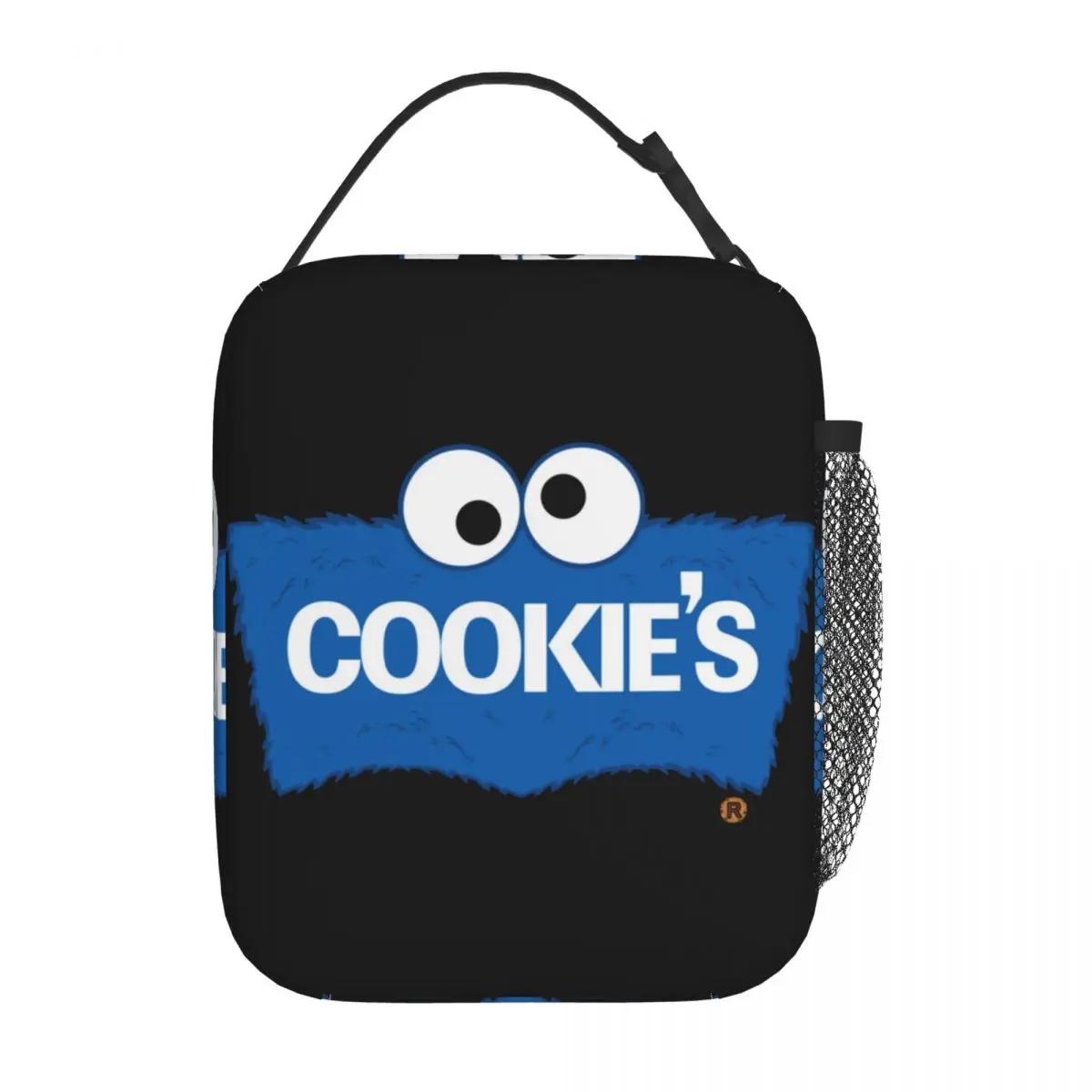 Cookies Monsters Insulated Lunch Bags Food Container Bags Portable Cooler Thermal Lunch Box For Picnic