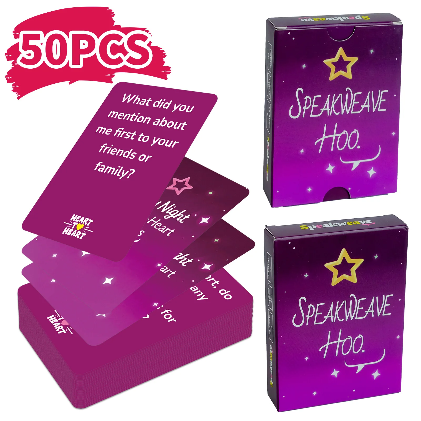 

2025 Горячие продажи 50, интерактивные карты для пар, ночное развлечение для пар, игровые карты для взрослых, интерактивные забавные четки для пар