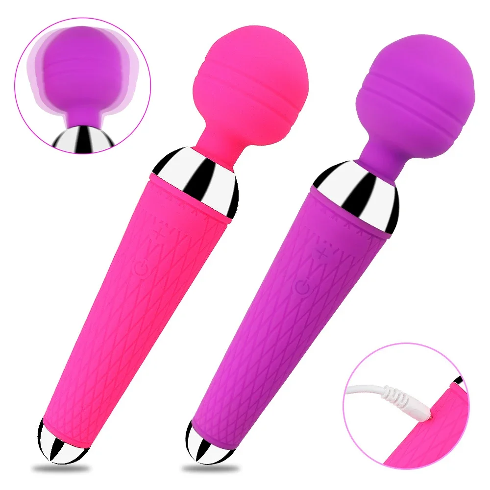 Poderosa vibração varinha mágica sexo av vara vibrador clitóris estimulador buceta vibrador para mulheres menina sexo masturbador brinquedos adultos