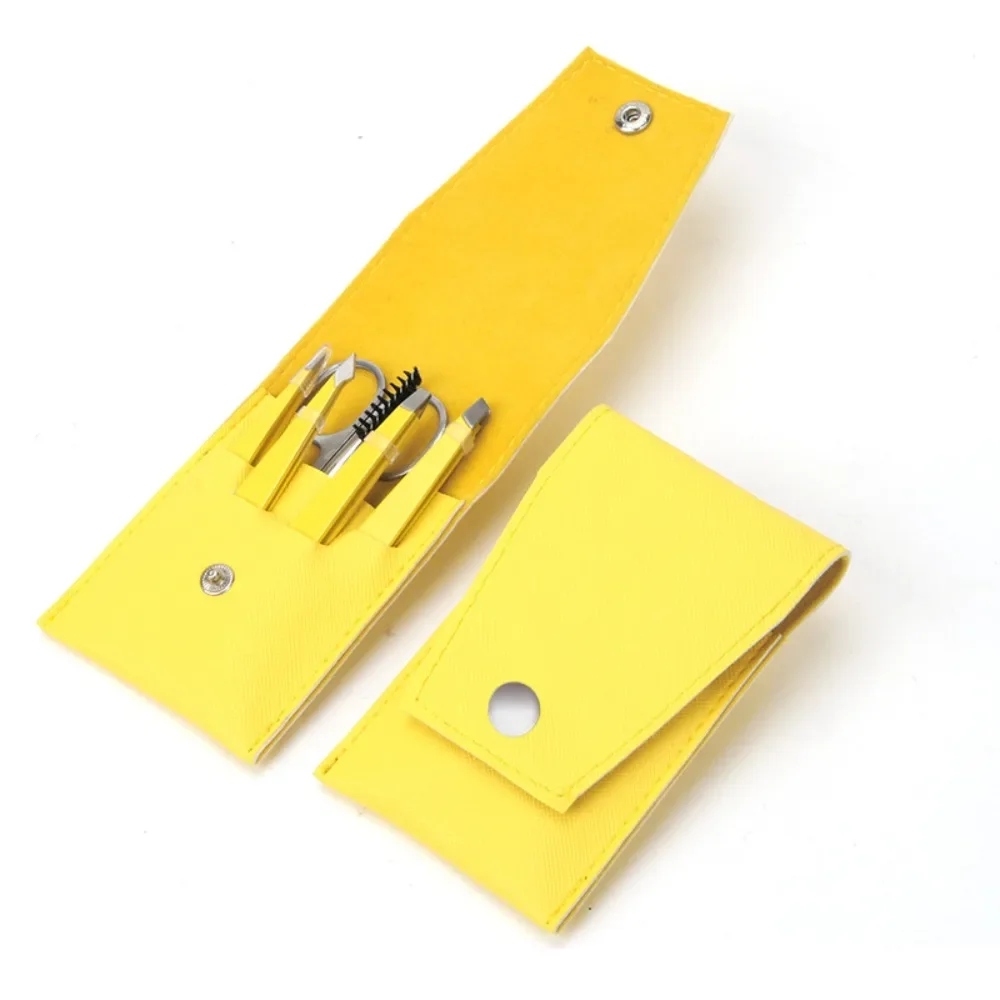 مجموعة تشكيل الحواجب، ملقط حواجب من الفولاذ المقاوم للصدأ لإزالة الشعر #3