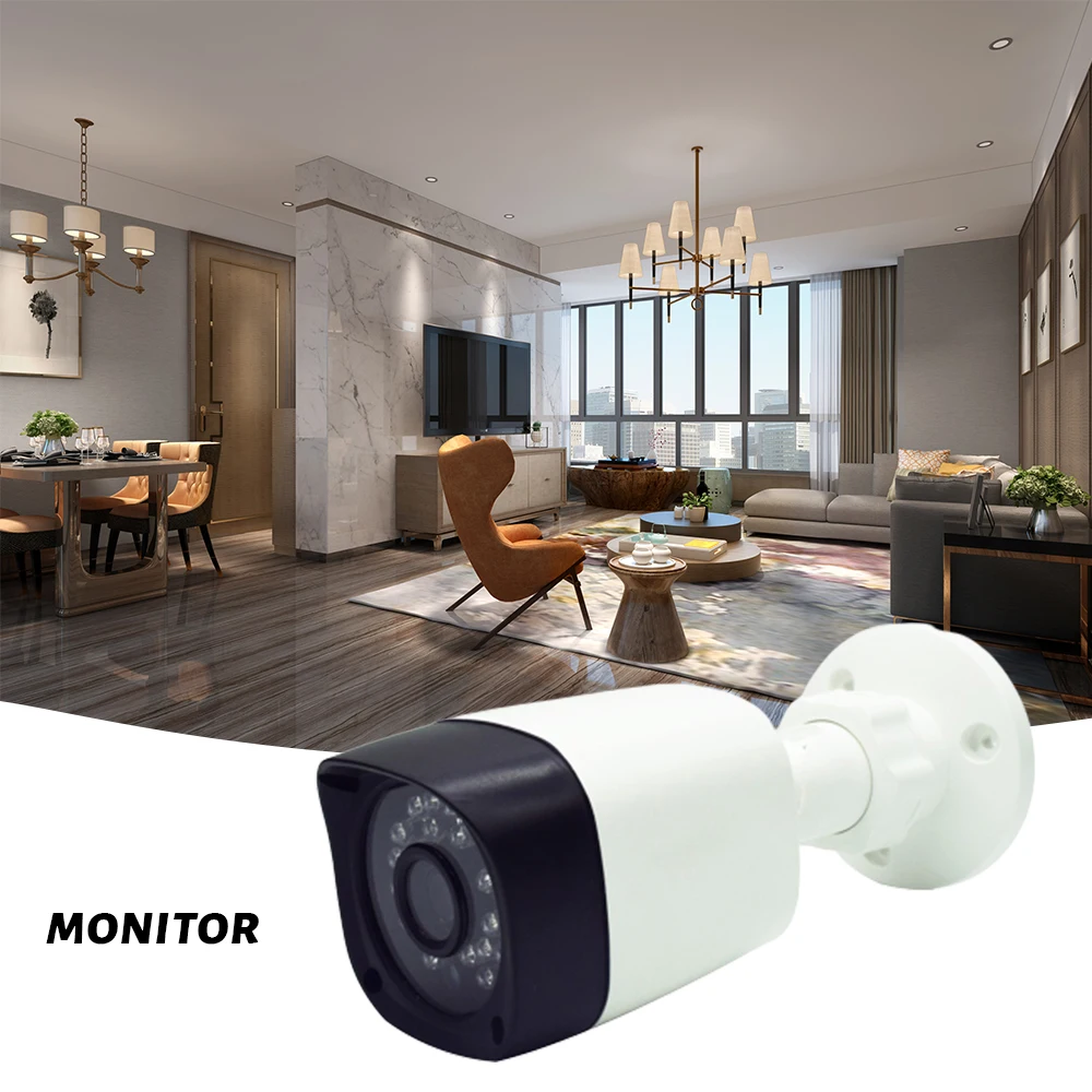 

1080P IP Wired Camera Monitoring Intelligent Monitoring Security Camera Waterproof Video AHD Home Outdoor Monitoring Camera