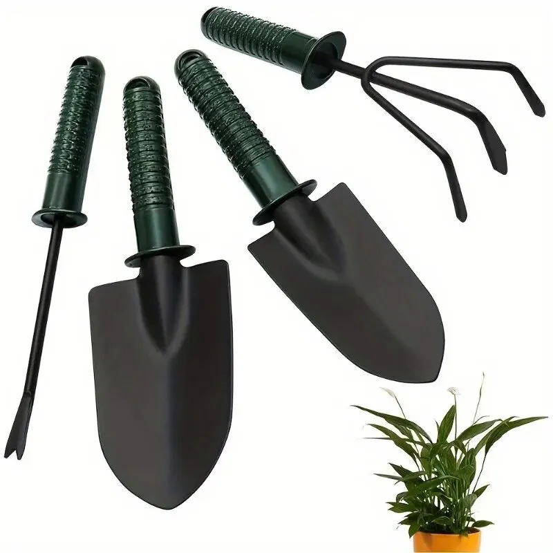 4pcs Shovel, Pull Grass, Garden Shovel, Garden Fork, Garden Set, Four Sets Of Garden Tools With Plastic Handles