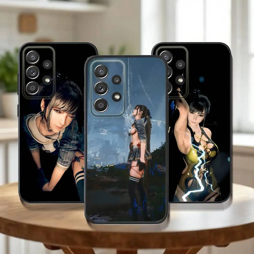 

Game S-Stellar B-Blade Phone Case For Samsung Galaxy A73,31,32,72,41,53,52,71,22,5G,Note,J7,8,9 Soft Black Cover