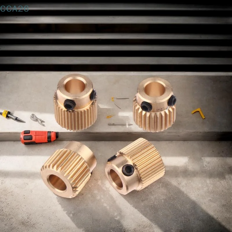 

High-Quality Brass Extruder Wheels 5 Pack with 26/40 teeth for Creality CR-10 10S S4 S5 Ender 3 / Pro / V2