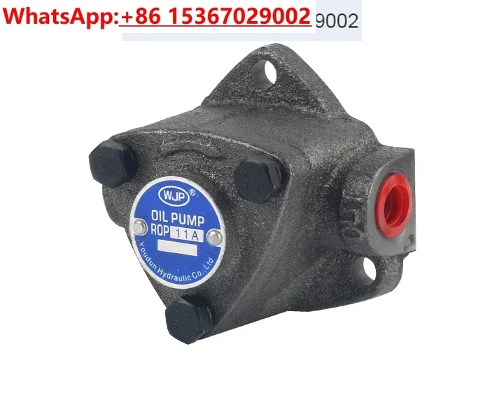 2PCS  High temperature resistant cycloidal head oil pump ROP-12A electric lubrication gear pump head triangular pump