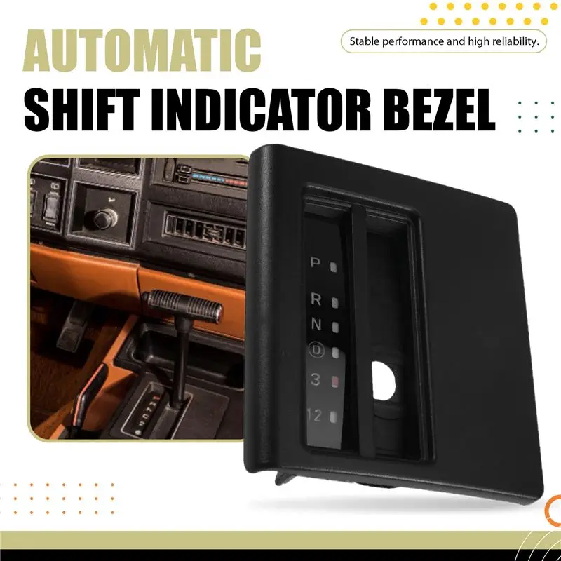 Superior-For Jeep Cherokee XJ 1997-2001 Auto Console Automatic Transmission Shift Indicator Bezel Trim- Part Code 55115615, 5EK0