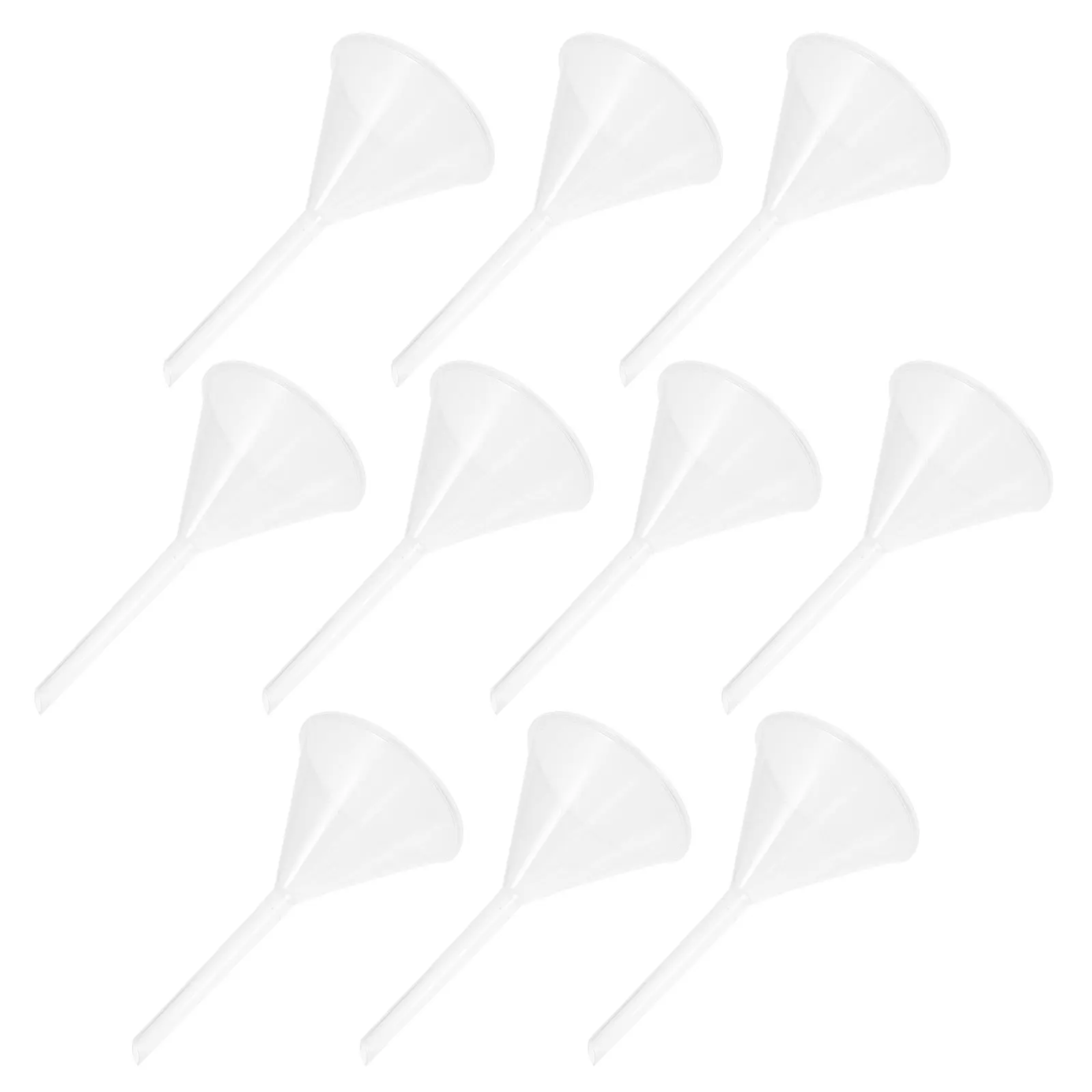 

10Pcs 90Mm Transparent Filter Funnel Acidalkali Resistant Ideal for Small Bottles and Lab Experiments Transparent Funnel