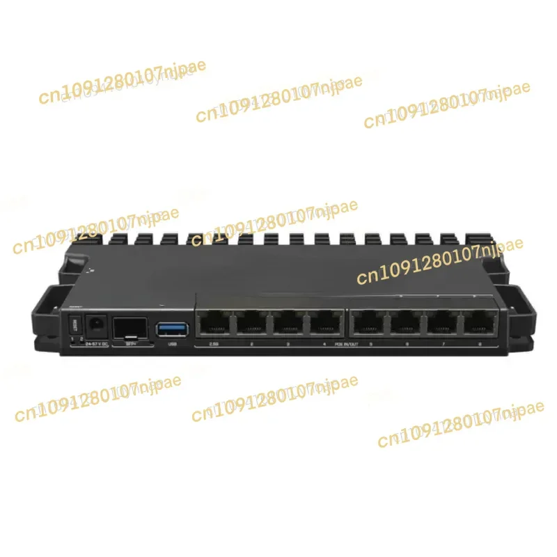 جهاز توجيه 2025RB5009UPr+S+IN RB5009 مع PoE-in وPoE-out على جميع المنافذ، ISPs الصغيرة والمتوسطة. 2.5/10 جيجابت إيثرنت SFP+