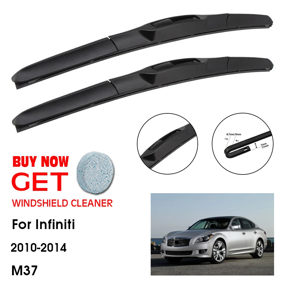 

Car Wiper For Infiniti M37 26"+19" 2010-2014 Front Window Washer Windscreen Windshield Wipers Blades Accessories