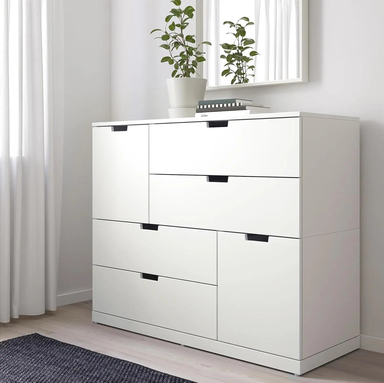 55 سنتيمتر واسعة الخشب الحبوب ديكور المنزل الأثاث مقاوم للماء الفينيل الجدار ملصق ذاتية اللصق بولي كلوريد الفينيل خلفية المطبخ خزانة الباب ملصق #5