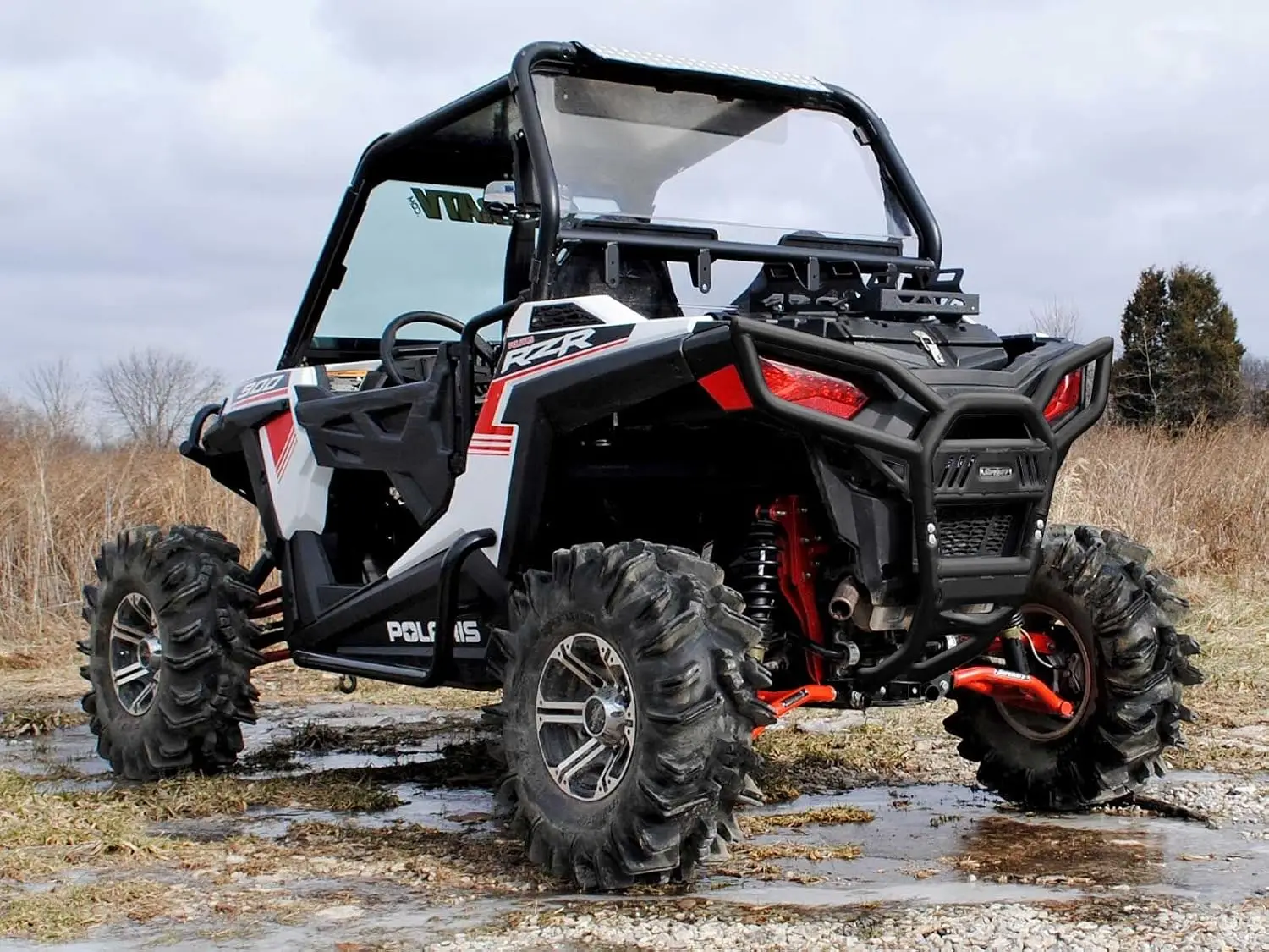 Rear Bumper for Polaris RZR Models, 1.75