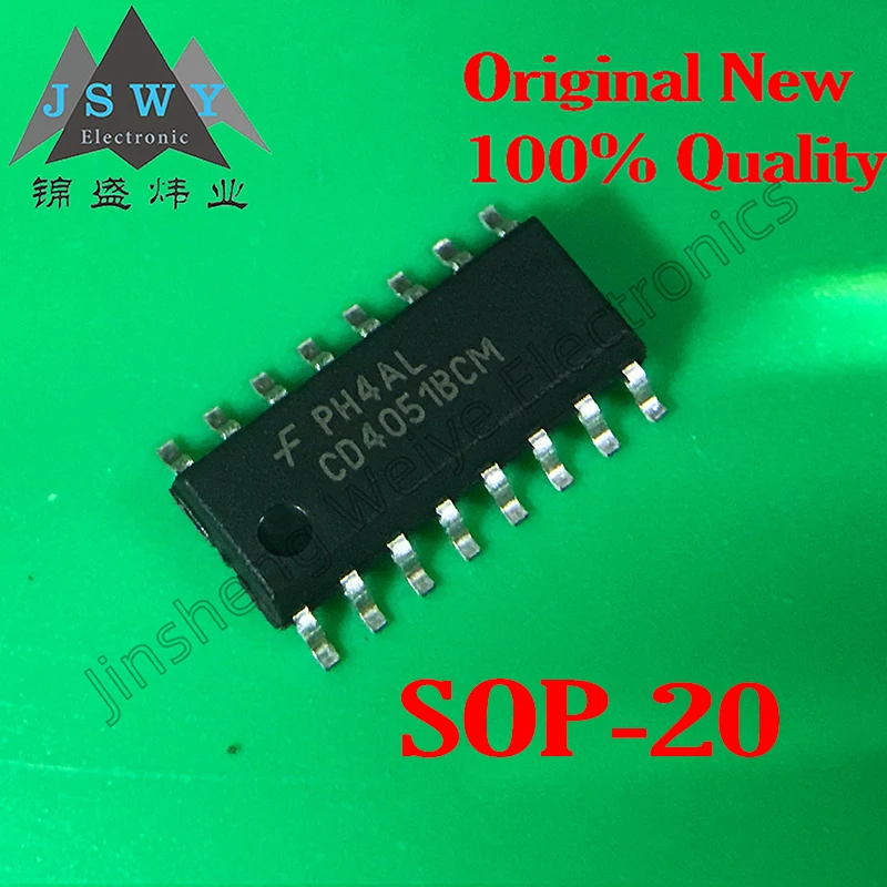 Imported IC 2023+ CD4051BCM CD4051BCMX CD4051 SOP-16 Analog Multiplexer Chip 5~30PCS Free Shipping Electronics Package