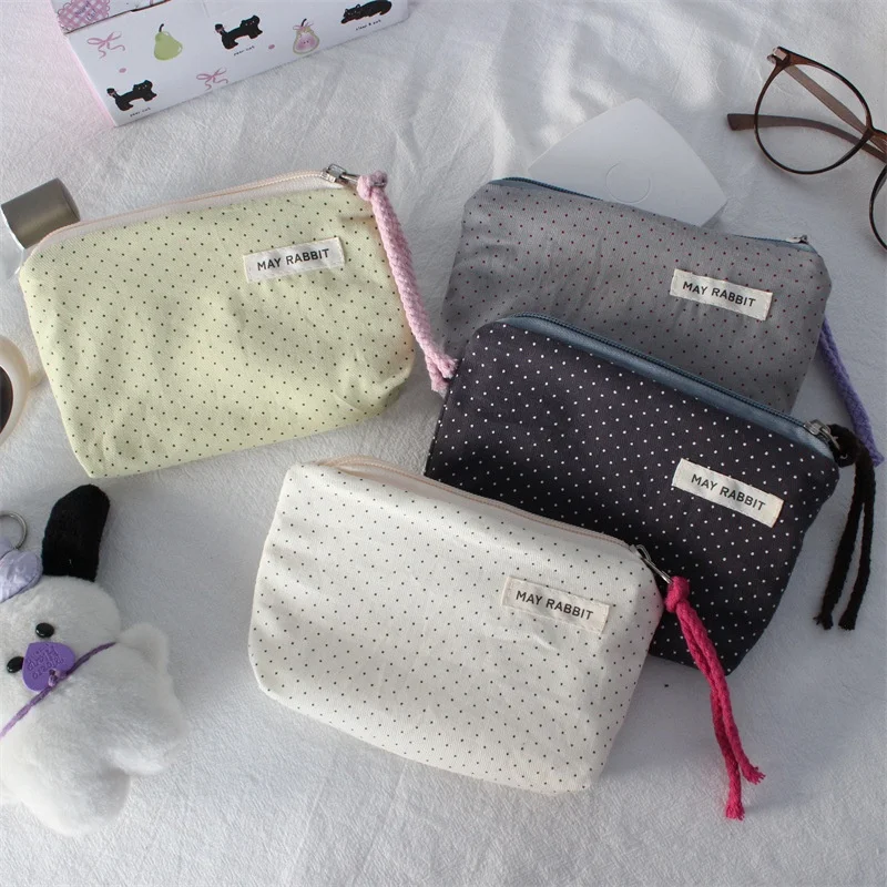Wave Point Wallet, Portable Multi functional Bluetooth Earphone Storage Bag, Handbag, Mini Lipstick Makeup Bag