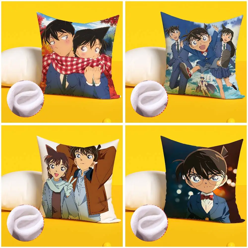 

Anime D-Detective Conan Pillow Case Pillow Cover Decorative Pillowcases Cushions Pillowcase Ornamental Pillows For Living Room S