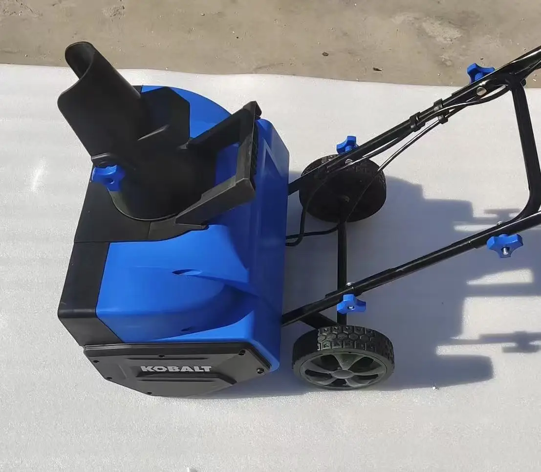 Hand-pushed Electric Snow Blower, Electric Snowplow Snow Shovel for Courtyard and Street Snow Cleaning