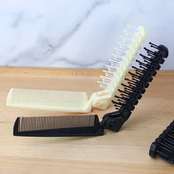 Cepillo Para Cabello 접이식 헤어 브러시, 접이식 포켓 빗, 여행 스타일링 도구, 미니 휴대용 헤어 빗