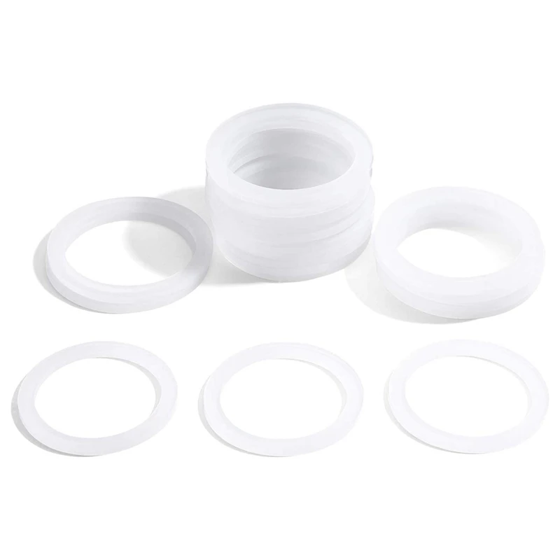 Bancs en silicone avec joint d'étanchéité, bouche régulière, joint pour pots de légumes, paquet de 24