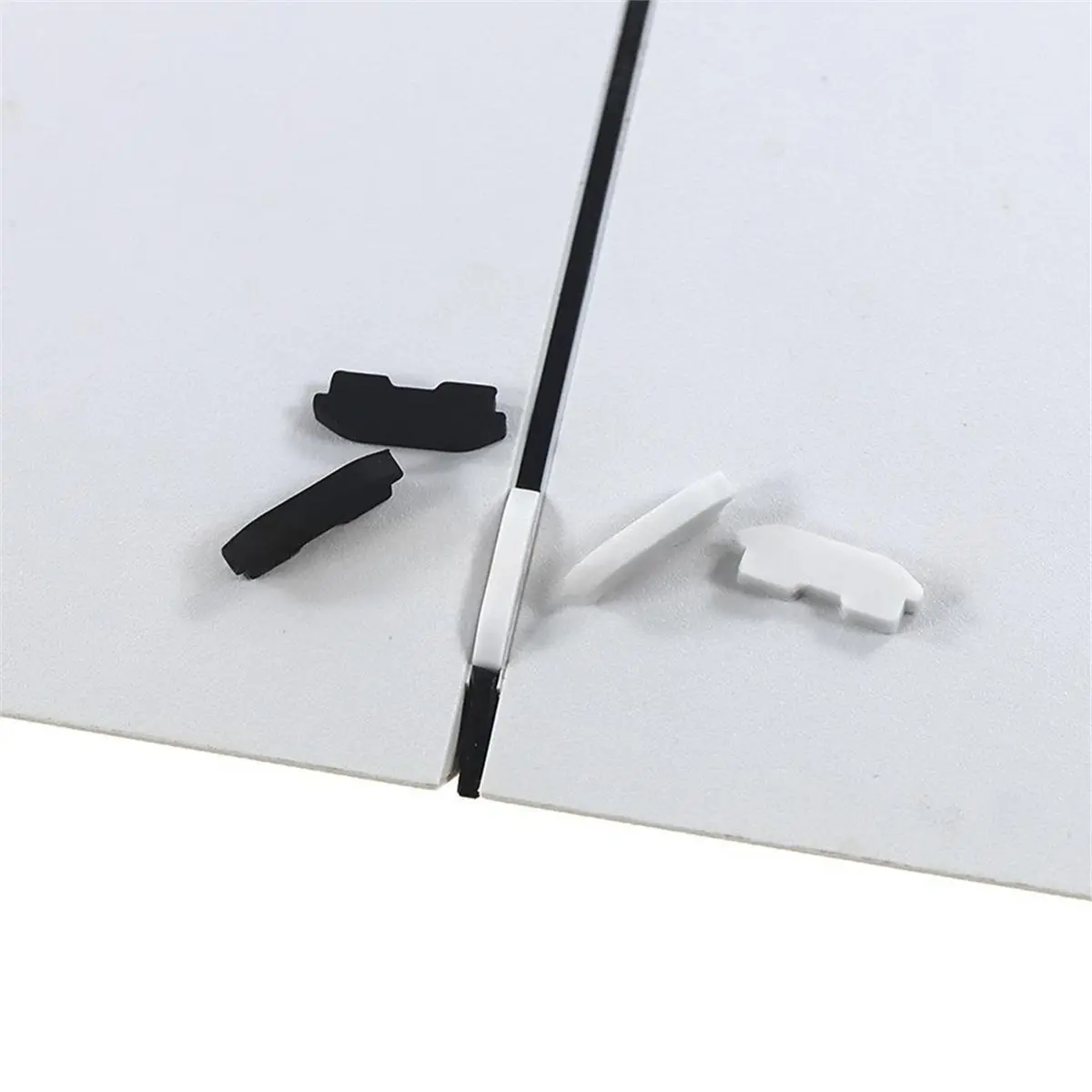 100pcs = 50 Pairs Dust Proof Rubber Pads Cover for Slim Console 1200, Dust Cover Rubber Feet Protective