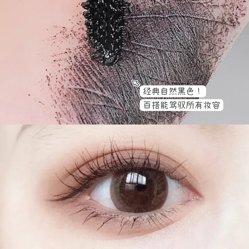 Zijdevezel Zwarte Mascara Waterproof Langdurige Verlenging Wimpers Verlenging Curling Mascara Zwarte Wimper Make-up Cosmetisch