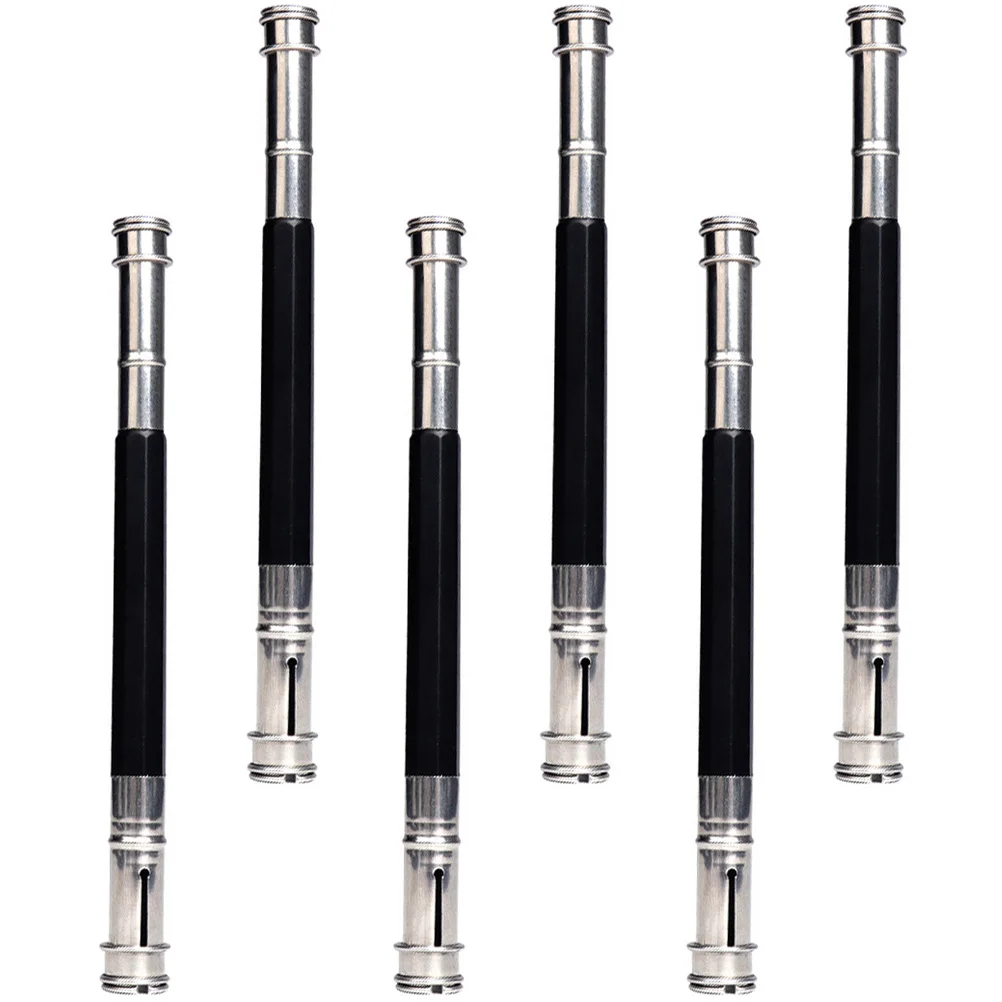 

6pcs Pencil Extender Drawing Lengtheners Holder Extend Short Pencils Artists Tools Portable Supplies