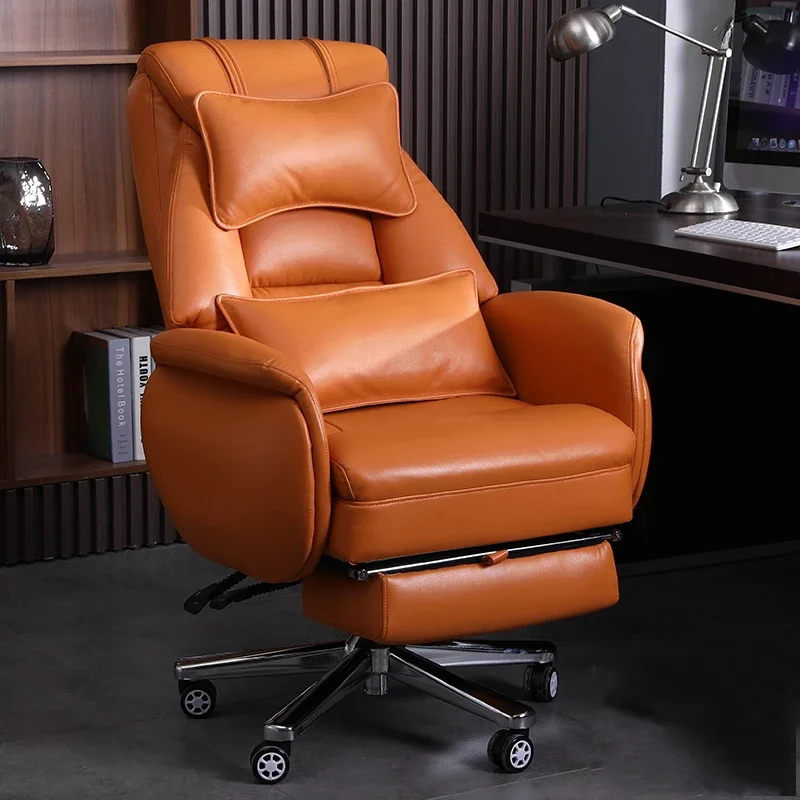 Executive Ergonomic Office Chair Fancy Universal Design Floor Office Chair Roller Yellow Cadeiras De Escritorio Furniture