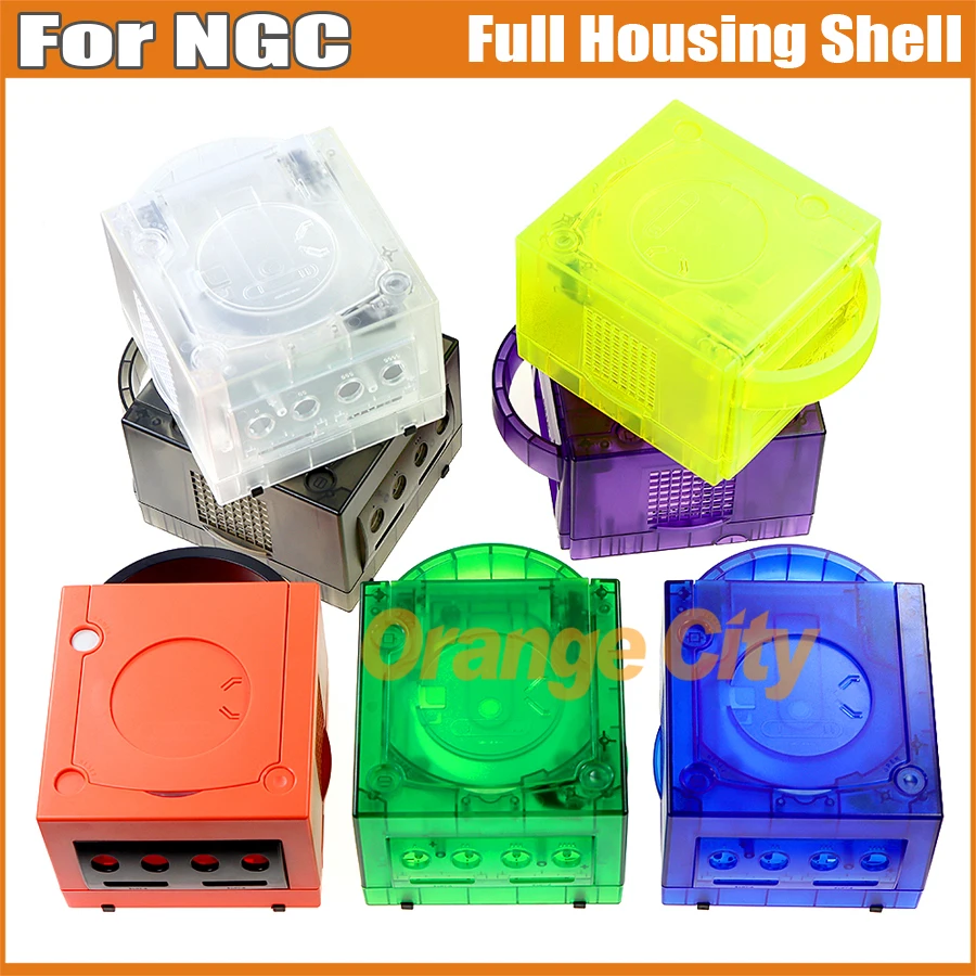 

1 комплект для NGC, полный корпус, версия DOL 001/DOL-101 для Nintend GameCube, корпус, коробка, аксессуары для игровой консоли