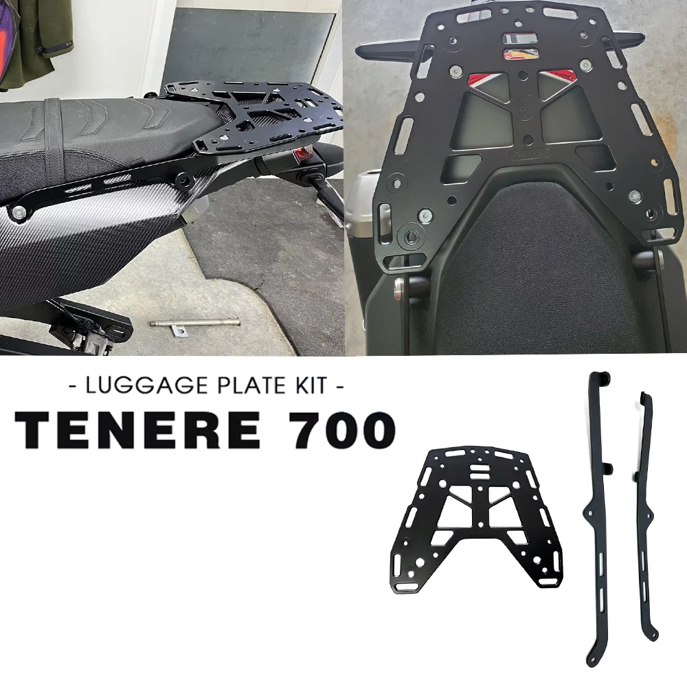 

for Yamaha Tenere700 Rack Enlargement Carrier TENERE T700 Saddlebag Bracket Side Luggage Rack Tenere 700 Luggage Plate 2025