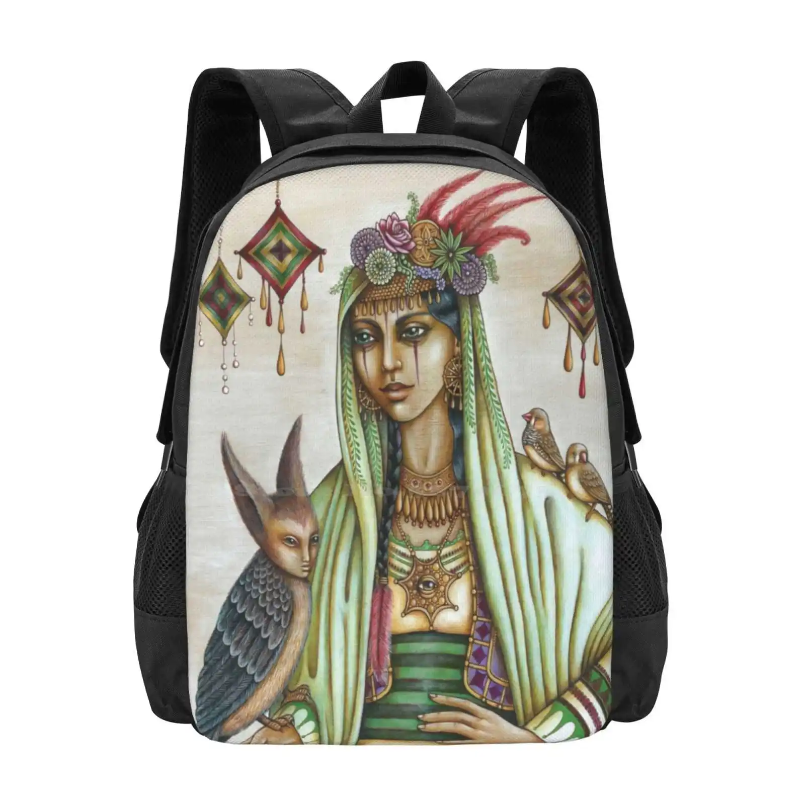 Drabarni Hot Sale Backpack Fashion Bags Witch Gypsy Shaman