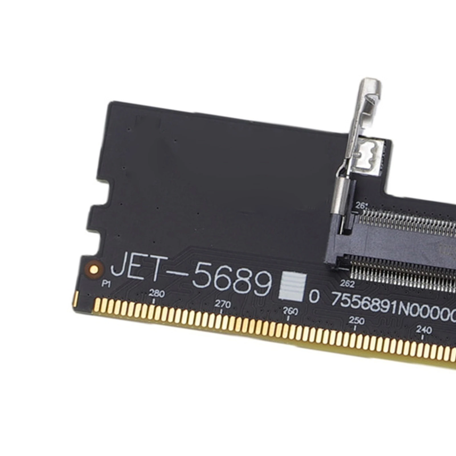 DDR5 U-DIMM to SO DDR5 RVS Adapter Card Laptop to Desktop Memory Converter DDR5 Memory Adapter Card for Computer Repair