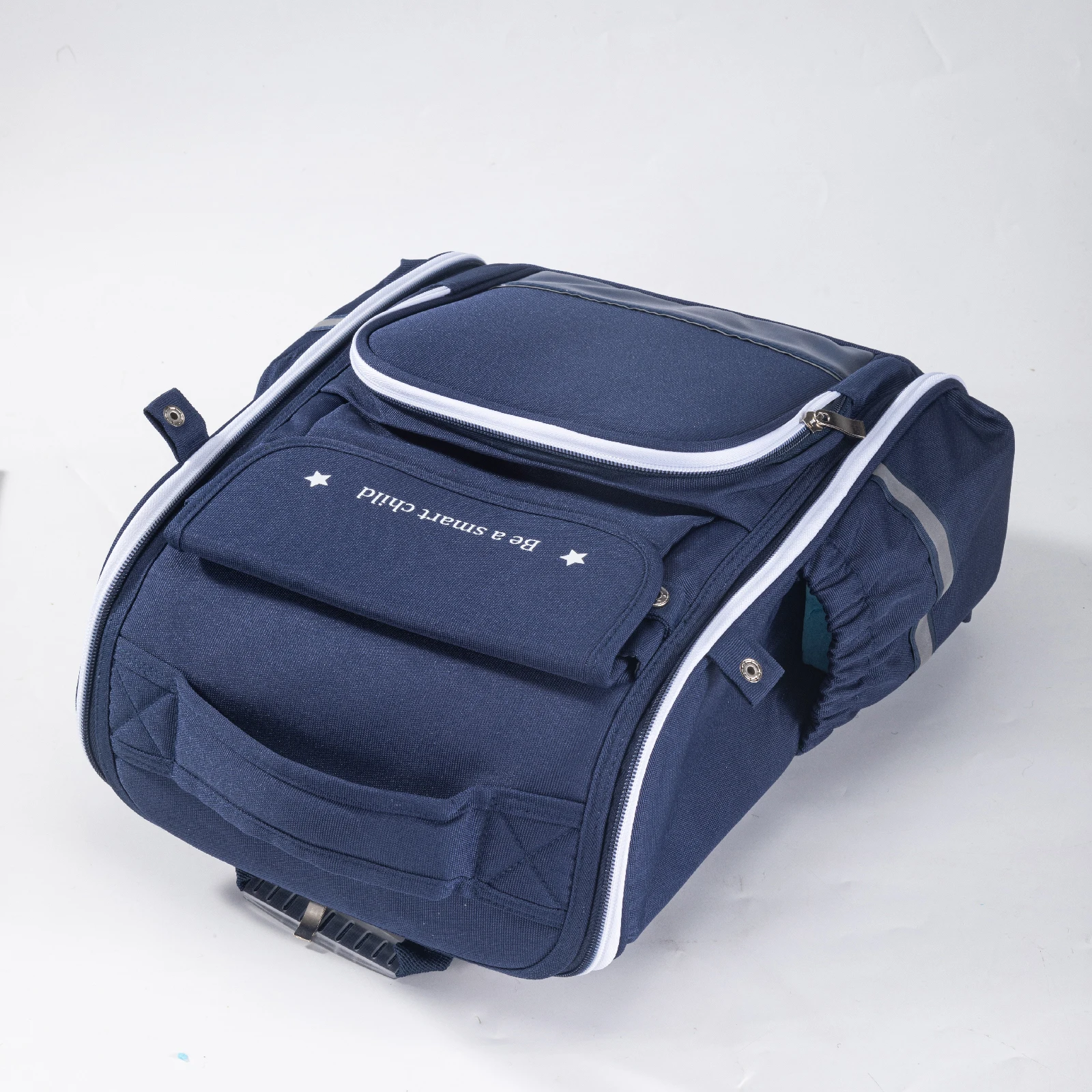 Children's Ultra-light Waterproof Backpack Spine Protection Load Reduction British Style Double Shoulder Bag