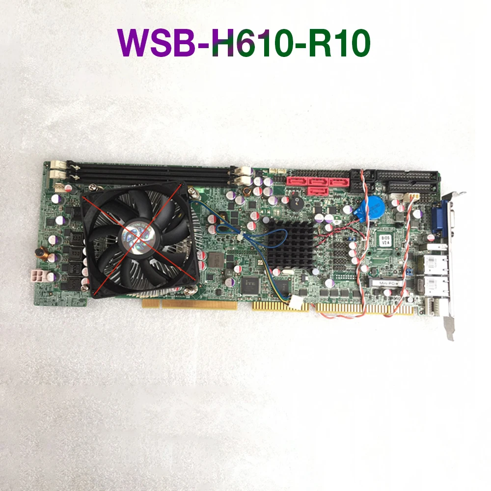 For IEI 1155-pin dual network card industrial control motherboard WSB-H610-R10