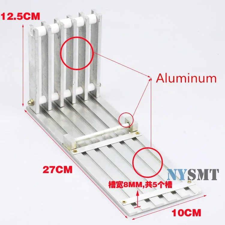 SMT SMD Feeder SMT Components 1 set 5 Way for DIY Prototype Pick Place With Electric Vacuum Suction Pen