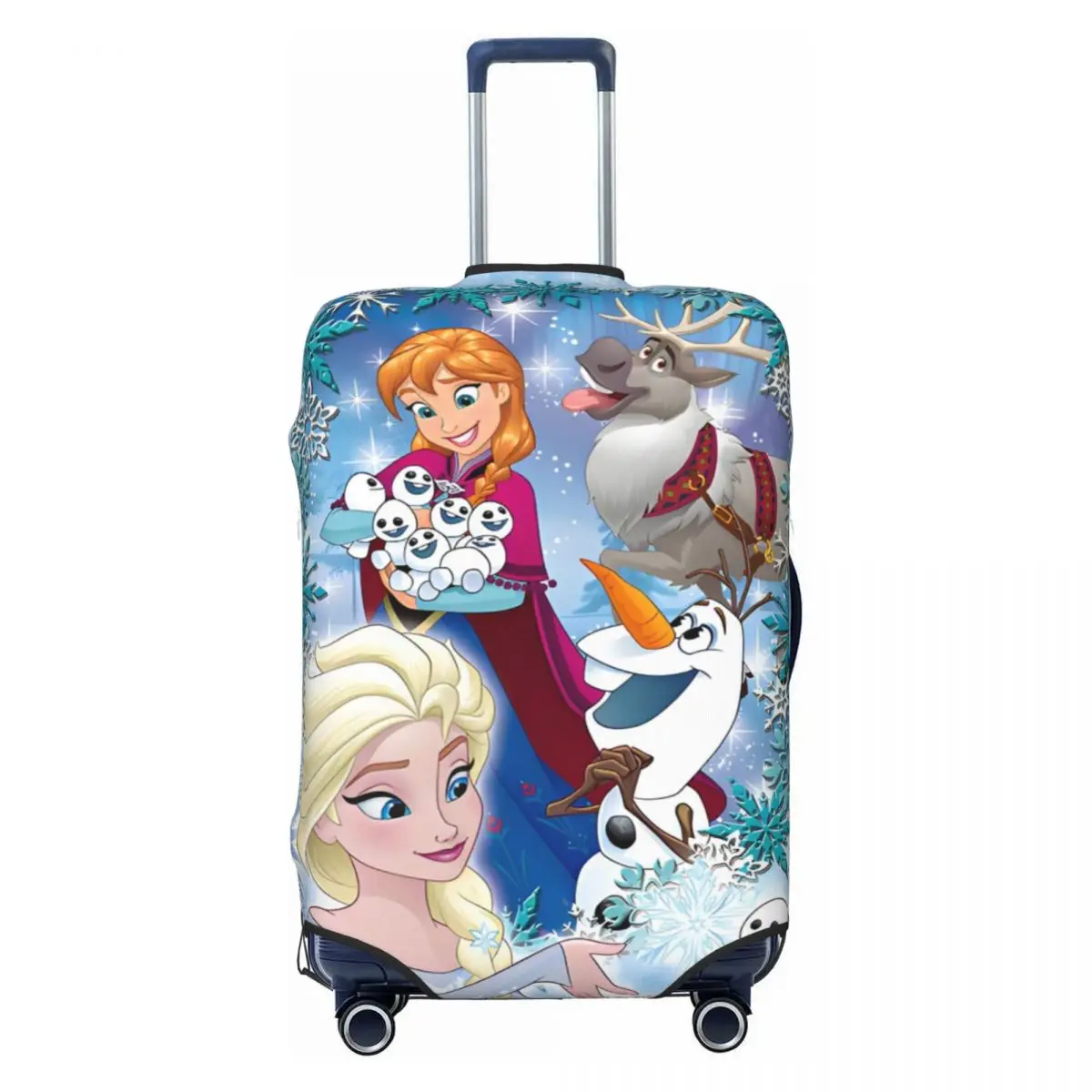 

Чехол для чемодана Custom Frozen Manga, модный защитный чехол для чемодана, подходит для чемоданов 18-32 дюймов
