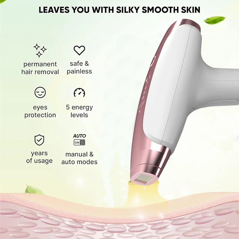 999999 Flashes IPL Laser Epilator for Women  Home Use Devices Hair Removal Painless Electric Epilator Bikini Dropshipping