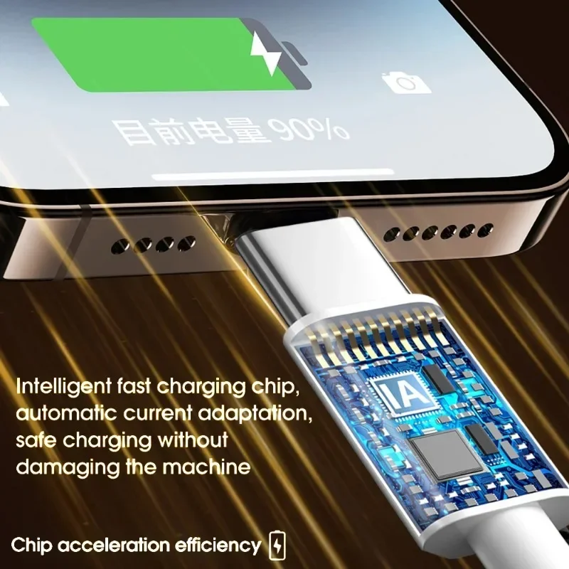 2-1 قطعة كابل شحن سريع 120 واط 10A شاحن سريع USB A إلى نوع C عالية السرعة نقل البيانات سلك الحبال لسامسونج Xiaomi هواوي