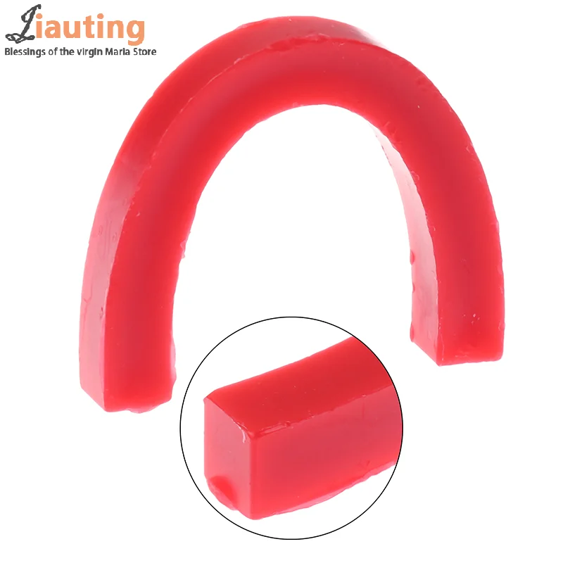 1pcs Dentistry Lab U Shape Dental Base Wax Rim Denture Casting Bite Block Occlusal Rim Model Base Plate Wax