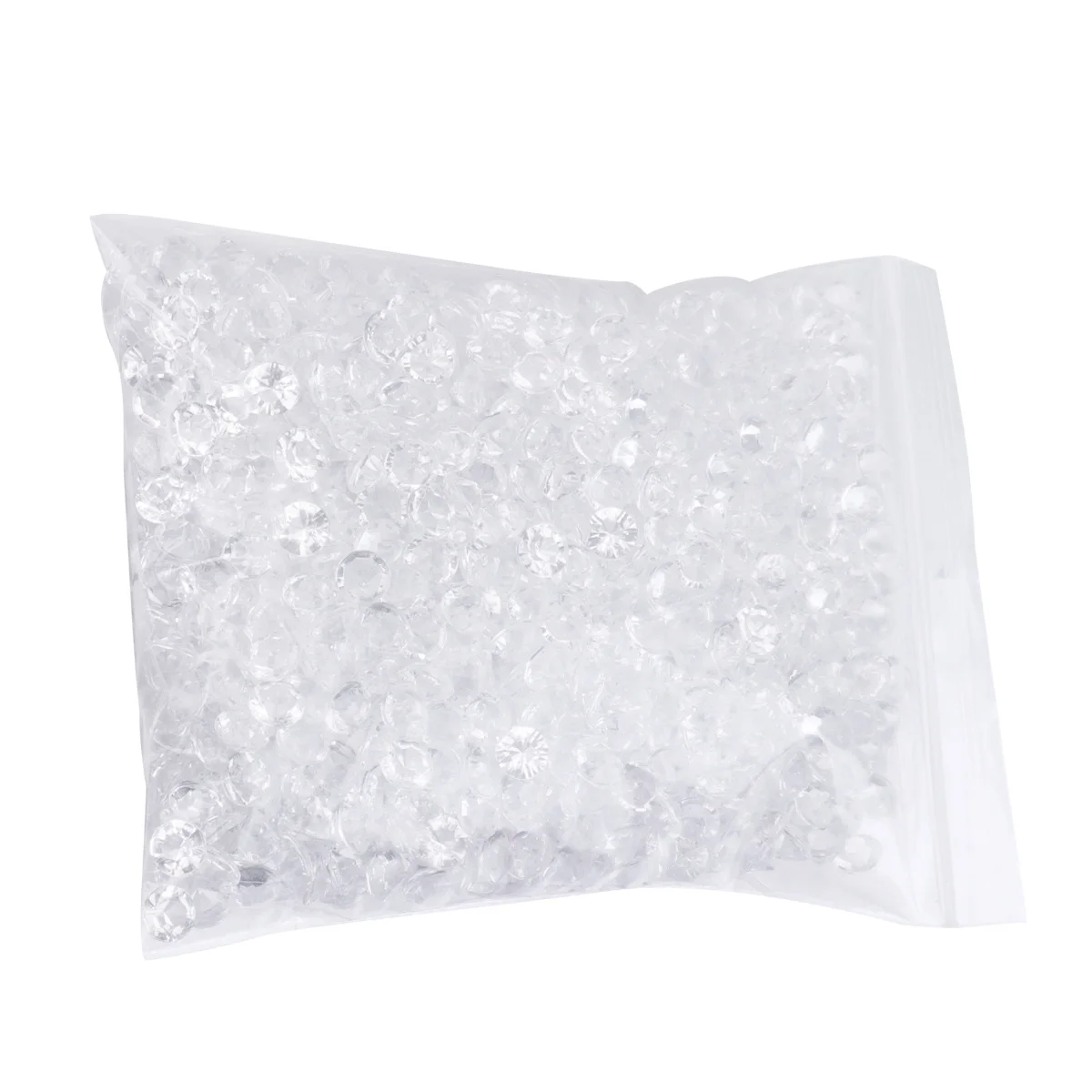 

2pcs 6Mm Acrylic Diamond Crystals Clear Table Scatter Gems For Wedding Decoration Filling Vase Craft Diy Party Home Decor
