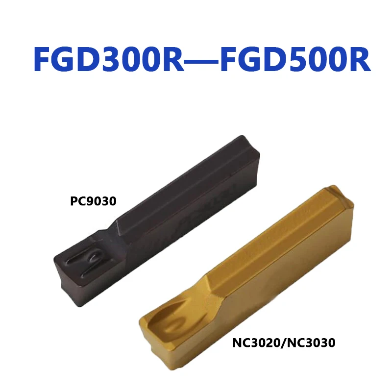 

Original Carbide Inserts FGD300R-03 FGD400R-04 FGD500R-04 NC3030 PC9030 PC215K FGD300R FGD 300 CNC Grooving Tools FGD400 FGD500