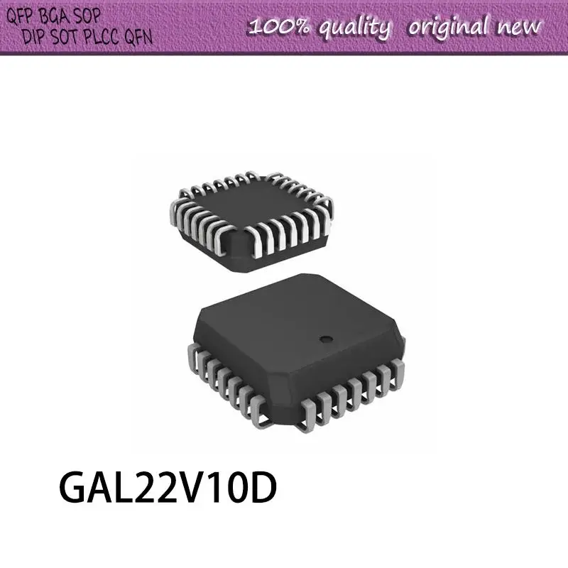 NEW  5PCS/LOT  GAL22V10D-10LJI   GAL22V10D-10LJ  GAL22V10D-15LJI  GAL22V10D-25LJN   GAL22V10D-15LJ GAL22V10D   PLCC28