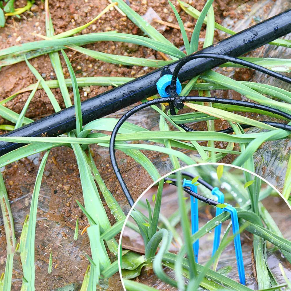 Garden Drip Irrigation Kit For Greenhouse Potted Plants Watering System Flow Stabilizer Emitter Accessories