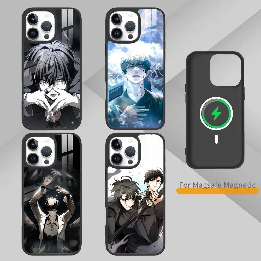 

Manga O-Omniscient R-Reader Phone Case For iPhone17,16,15,14,13 Plus,Pro Max Magnetic For Magsafe Wireless Charging
