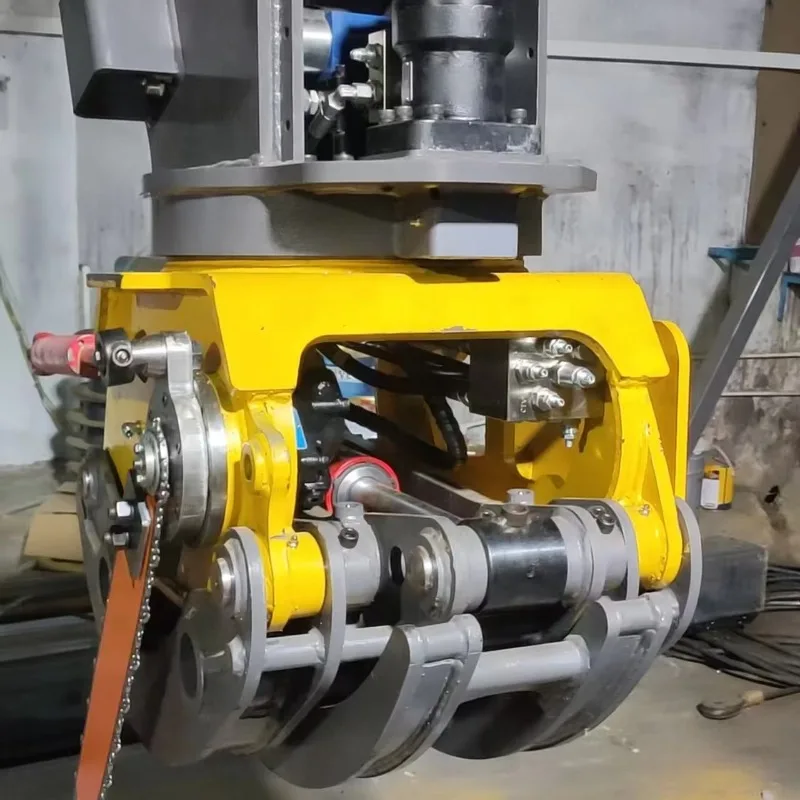 Hot-selling forestry machinery flexible clamp grab saw