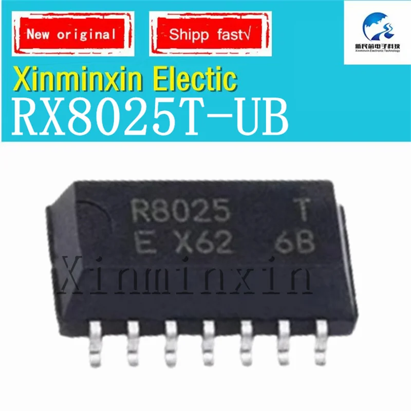 1pieces/lot RX8025T-UB  R8025  SOP-14-208mil Real time clock chip industrial grade  IC Chip  New  Original In Stock