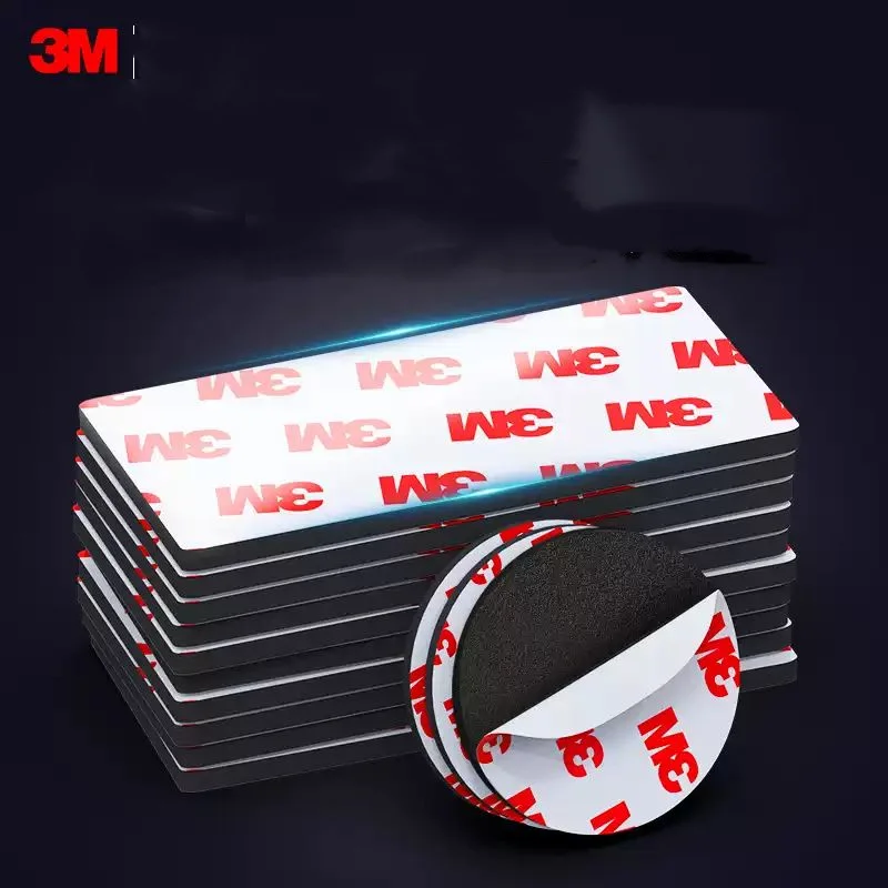 3M Strong Foam Double-sided Adhesive Tape Square/Round High Viscosity Wall-specific Thick EVA Foam Tape Waterproof  Traceless