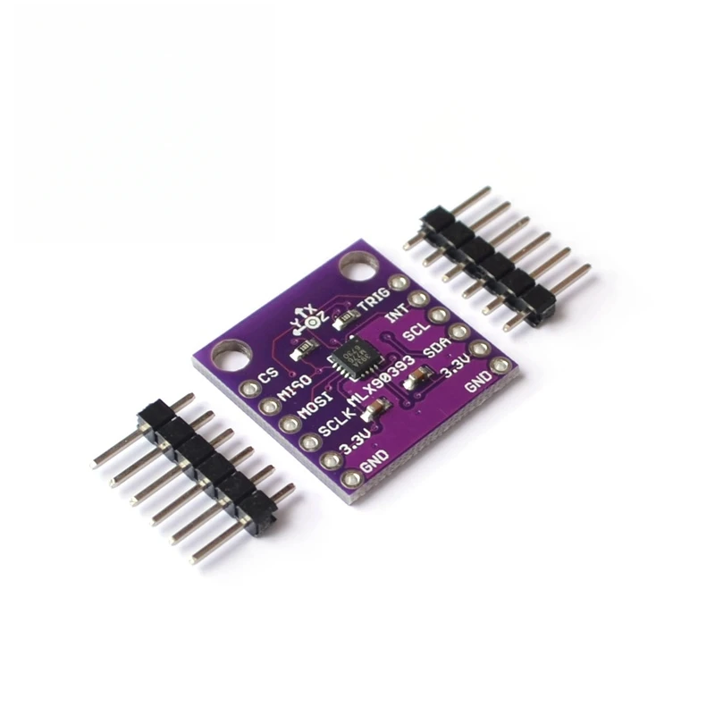 Original 90393 MLX90393 digital 3D Hall sensor for displacement, angle, rotation, and 3D position measurement